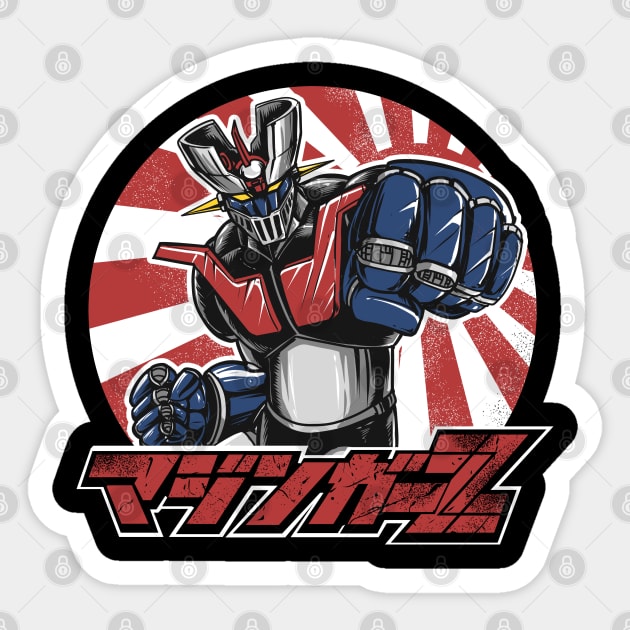 Mazinger Z - Mazinger Z - Sticker | TeePublic